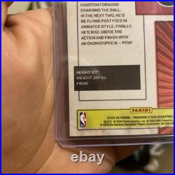 Amen Thompson 2023-24 Hoops Premium Net Marvels Scope Prizm Rookie Insert Card Amen Thompson 2023-24 Hoops Premium Net Marvels Scope Prizm Rookie Insert Card