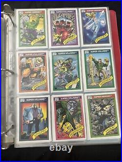 Binder Of Marvel Trading Cards 1991-1992. 648 Cards Total