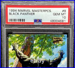 Black Panther 1994 Marvel Masterpieces #8 Gem Mint Psa 10