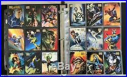Boris & Julie Marvel Masterpieces Fleer Skybox 1996 Complete 100 Card Base Set