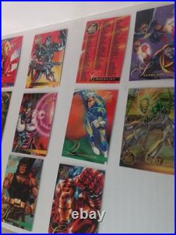 Box Fresh & Tested 4 Sealed Packs 1995 Marvel Flair Annual Trading Cards Mint