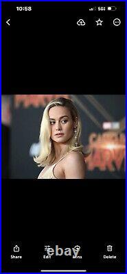 Brie Larson Continuum Pop Century /25 Autograph Card. Hot Sale