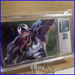 CGC 10 (Gem Mint) Venom'94 Flair Marvel Annual Power Blast #7 of 18
