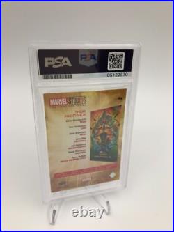 CHRIS HEMSWORTH PSA AUTO AUTHENTIC Signed MARVEL graded card THOR RAGNAROK