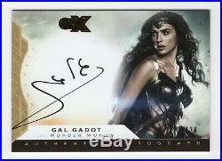 CZX DC Super Heroes & Villains auto card GG-WW2 Gal Gadot as Wonder Woman #4/20