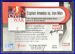 Captain America Vs Iron Man 2015 Marvel Masterpieces Battle Spectra