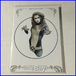 Charlie Cody Kitty Pryde Artist Sketch Card 2018 Marvel Masterpieces