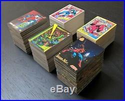 Complete 1990, 1991, 1992, 1993, 1994 Marvel Universe Base Card Sets