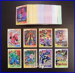 Complete 1990, 1991, 1992, 1993 Marvel Universe Sets! Base + Inserts. Comic Card
