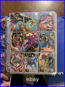 Complete 1994 Set Of Marvel Cards From Fleer Corp 1-200 In Great Condition