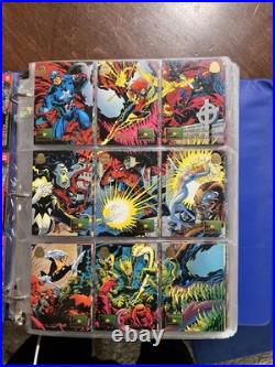 Complete 1994 Set Of Marvel Cards From Fleer Corp 1-200 In Great Condition