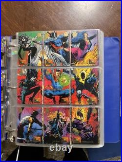 Complete 1994 Set Of Marvel Cards From Fleer Corp 1-200 In Great Condition
