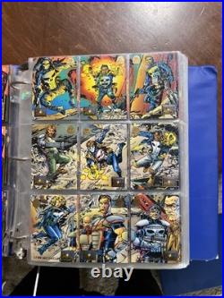 Complete 1994 Set Of Marvel Cards From Fleer Corp 1-200 In Great Condition