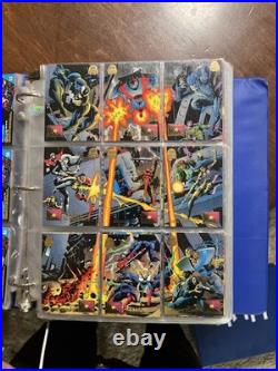 Complete 1994 Set Of Marvel Cards From Fleer Corp 1-200 In Great Condition
