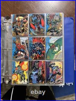 Complete 1994 Set Of Marvel Cards From Fleer Corp 1-200 In Great Condition
