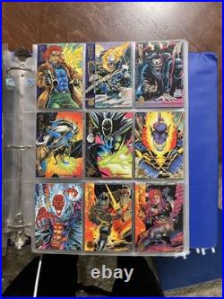 Complete 1994 Set Of Marvel Cards From Fleer Corp 1-200 In Great Condition