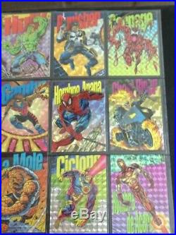 Complete Marvel Pepsi Cards 1995 Album Collection