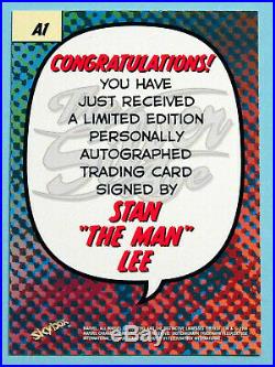 Complete Set (11) 1998 Marvel The Silver Age Autographs Stan Lee