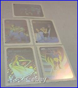 Complete Set of 1990 Impel Marvel Universe Trading Cards 162 Base + 5 Hologram