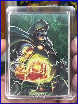 DOCTOR DR DOOM Summer Flair Parallel 36/50 2023 Upper Deck Fleer Marvel Flair