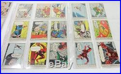 DONRUSS 1966 Marvel Super Heroes COMPLETE (66 / 66) Full Puzzle Back Set