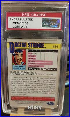 DR. STRANGE 1991 IMPEL EMC GRADED 10 TRADING Card Marvel COOL! MINT