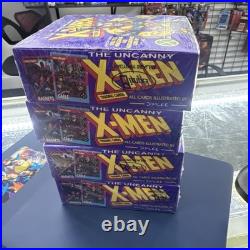 D Impel Marvel The Uncanny X-Men Series Trading Cards 1992 Box New Sealed Packs