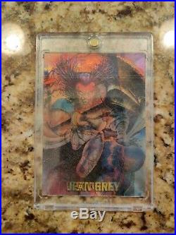 EXTREMELY RARE 1995 MARVEL MASTERPIECES X-MEN MIRAGE CARD LIMITED EDITION 2of2