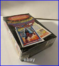 FACTORY SEALED BOX MARVEL UNIVERSE SERIES 1 TRADING CARDS IMPEL 1990 Comic Cards