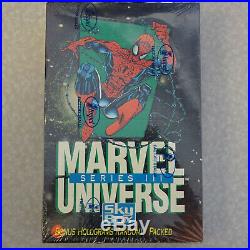 FACTORY SEALED Impel Marvel Universe Series 1, 2 & 3 Card Cases (1990-92)