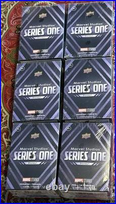 FLASH SALE 6 Upper Deck Marvel Studios Series One Disney + Factory Sealed Boxes