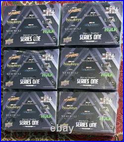 FLASH SALE 6 Upper Deck Marvel Studios Series One Disney + Factory Sealed Boxes