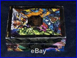 FULL BOX 1995 Flair Marvel Annual Trading Cards Sealed 95 Fleer 24 packs