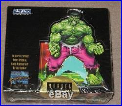Factory Sealed Unopened Box 1992 Skybox Marvel Masterpieces Trading Cards