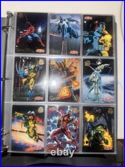 Fleer 1994 Marvel Universe Series V 5, Complete Set of 200 Base + 32 Chase Cards
