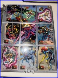 Fleer 1994 Marvel Universe Series V 5, Complete Set of 200 Base + 32 Chase Cards