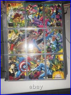 Fleer 1994 Marvel Universe Series V 5, Complete Set of 200 Base + 32 Chase Cards