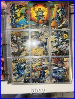 Fleer 1994 Marvel Universe Series V 5, Complete Set of 200 Base + 32 Chase Cards