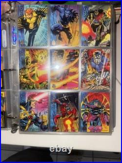 Fleer 1994 Marvel Universe Series V 5, Complete Set of 200 Base + 32 Chase Cards