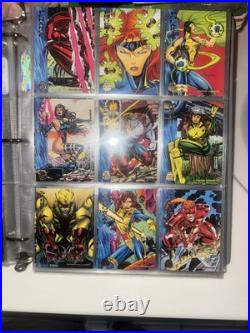 Fleer 1994 Marvel Universe Series V 5, Complete Set of 200 Base + 32 Chase Cards