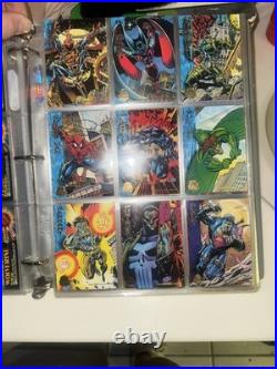 Fleer 1994 Marvel Universe Series V 5, Complete Set of 200 Base + 32 Chase Cards
