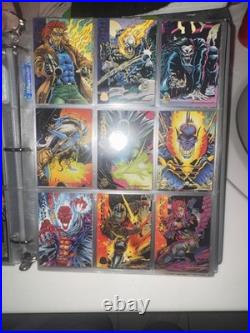 Fleer 1994 Marvel Universe Series V 5, Complete Set of 200 Base + 32 Chase Cards