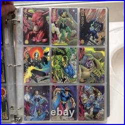 Fleer 1994 Marvel Universe Series V 5, Complete Set of 200 Base + 32 Chase Cards