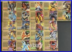 Fleer 1995 Marvel Masterpieces Canvas Chase Complete Set! 22/22 Fleer 1995 Marvel Masterpieces Canvas Chase Complete Set! 22/22