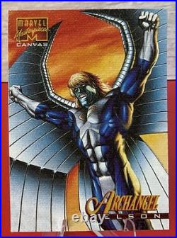 Fleer 1995 Marvel Masterpieces Canvas Chase Complete Set! 22/22 Fleer 1995 Marvel Masterpieces Canvas Chase Complete Set! 22/22