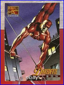 Fleer 1995 Marvel Masterpieces Canvas Chase Complete Set! 22/22 Fleer 1995 Marvel Masterpieces Canvas Chase Complete Set! 22/22