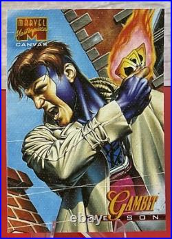 Fleer 1995 Marvel Masterpieces Canvas Chase Complete Set! 22/22 Fleer 1995 Marvel Masterpieces Canvas Chase Complete Set! 22/22