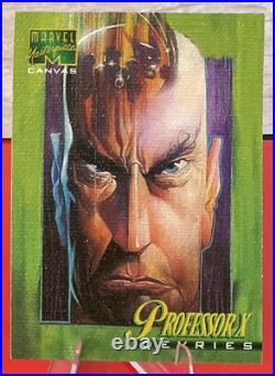 Fleer 1995 Marvel Masterpieces Canvas Chase Complete Set! 22/22 Fleer 1995 Marvel Masterpieces Canvas Chase Complete Set! 22/22