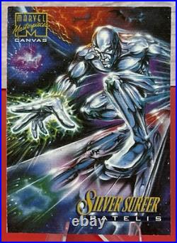 Fleer 1995 Marvel Masterpieces Canvas Chase Complete Set! 22/22 Fleer 1995 Marvel Masterpieces Canvas Chase Complete Set! 22/22