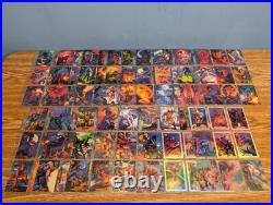 Fleer Marvel Masterpieces Lot 153 Cards Holofoil Subset Power Blast 1994